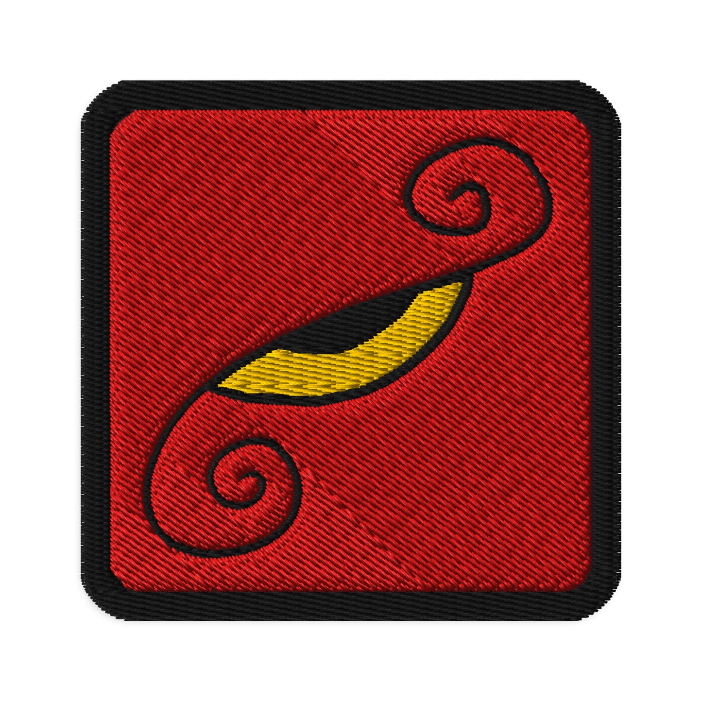 Embroidered Patch – Psychedelic Spiral Eyes (3.5" x 2.25") & (3" x 3")