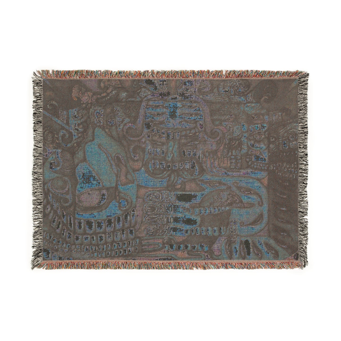 Blanket – 100% Woven Cotton | 'Esoteric Tapestries' Psychedelic Wall Hanging or Throw (52" x 37", 80" x 60")