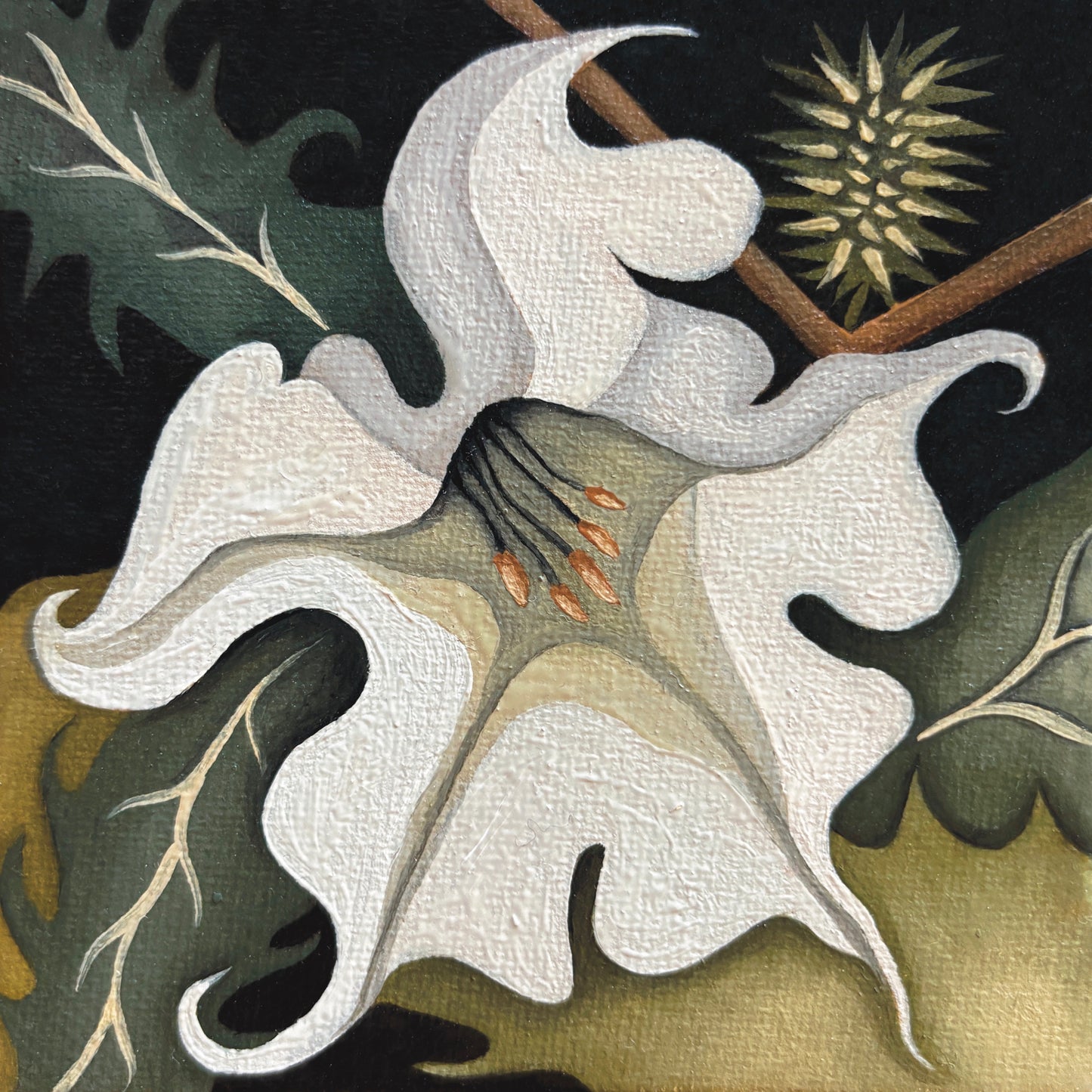 Artwork – Originals & Prints | "Datura Delirium"