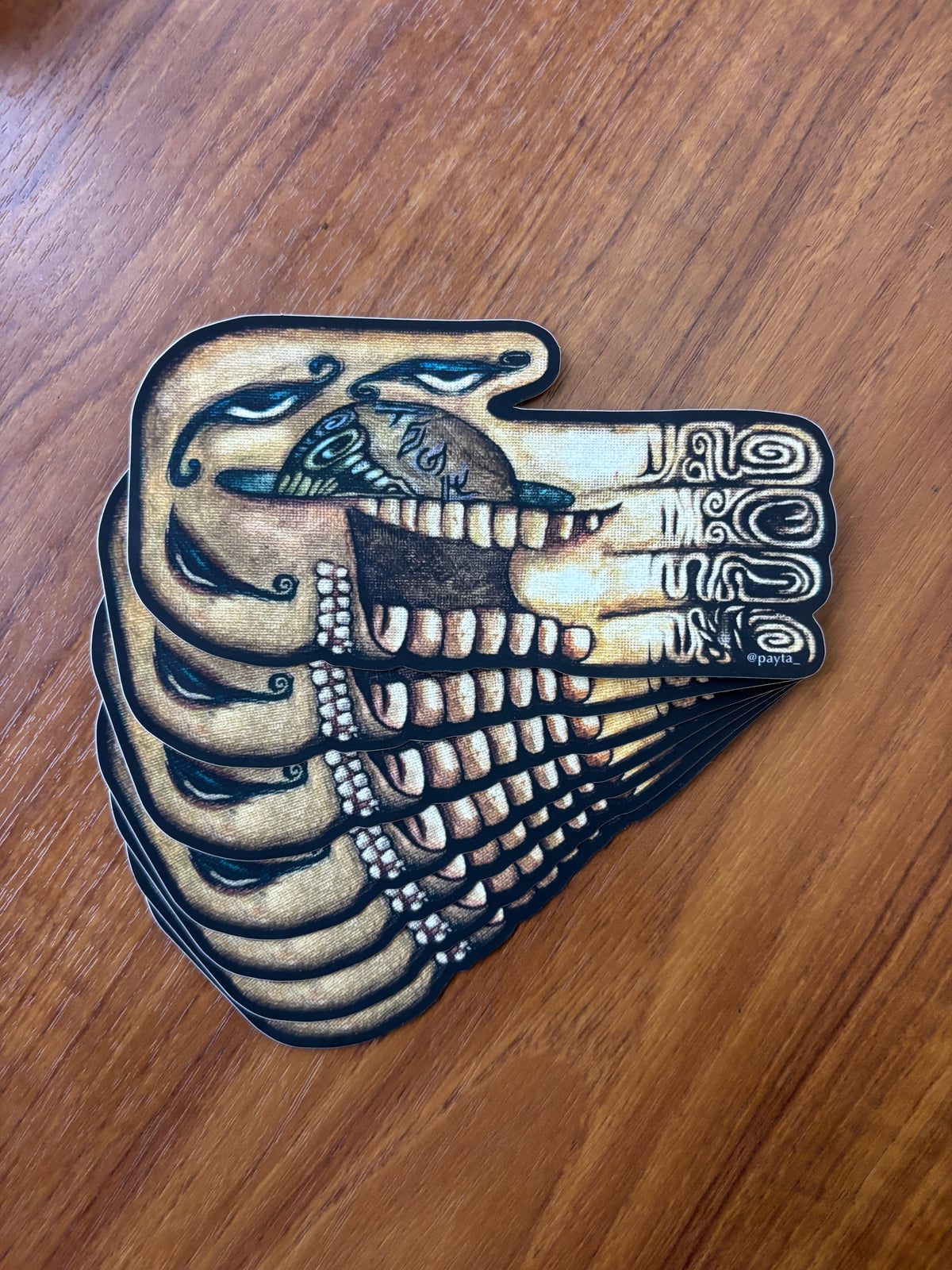 'Esoteric Tapestries' | Matte Vinyl Waterproof Sticker