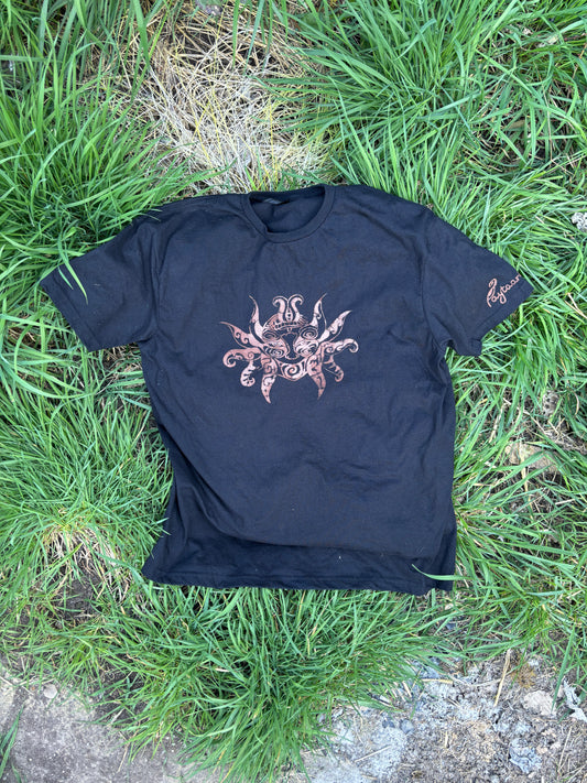 Bleach Art T-Shirt – Reversible-Faced Jester Design | XL, Unisex, 155gsm